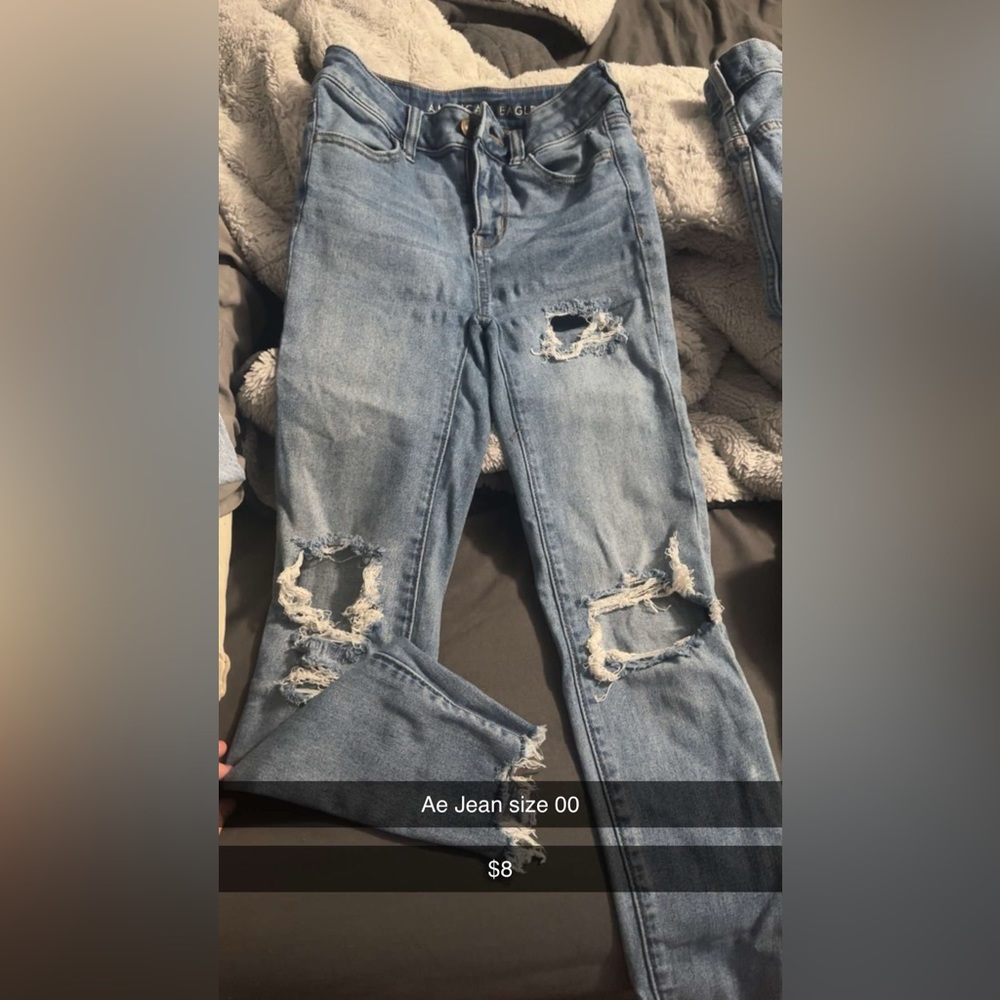 ripped ae jeans